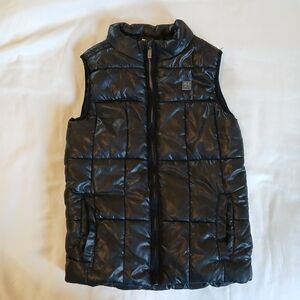 Calvin Klein Kids Size 7 Black Puffer Vest